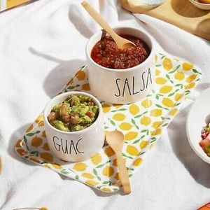 Rae Dunn Salsa and Guac serving set